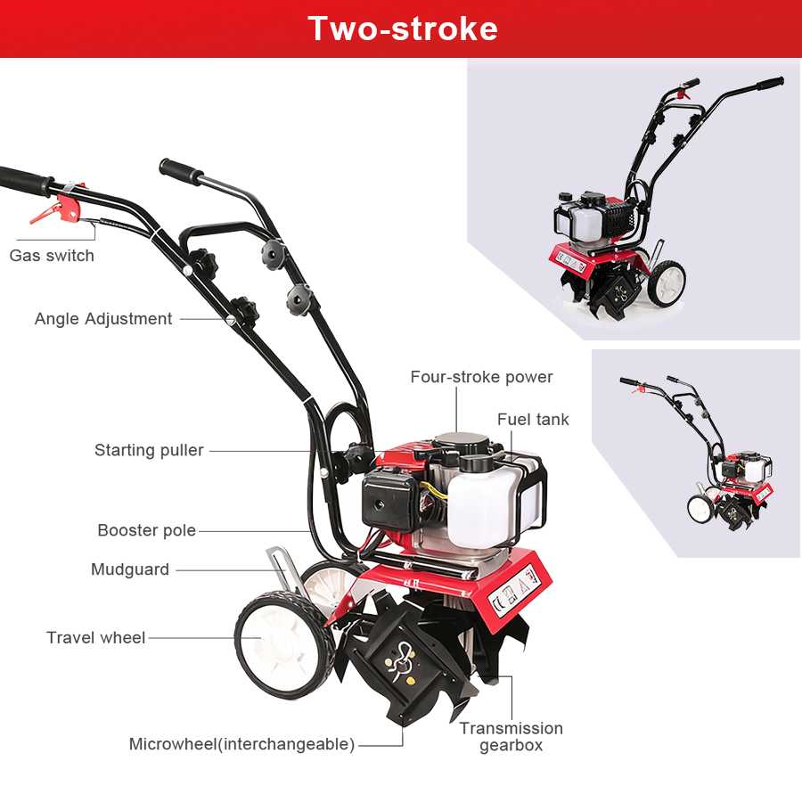 Tungfull Benzin-Mikro-Kultivat – Farming Agriculture Equipment Bewertung und Preis