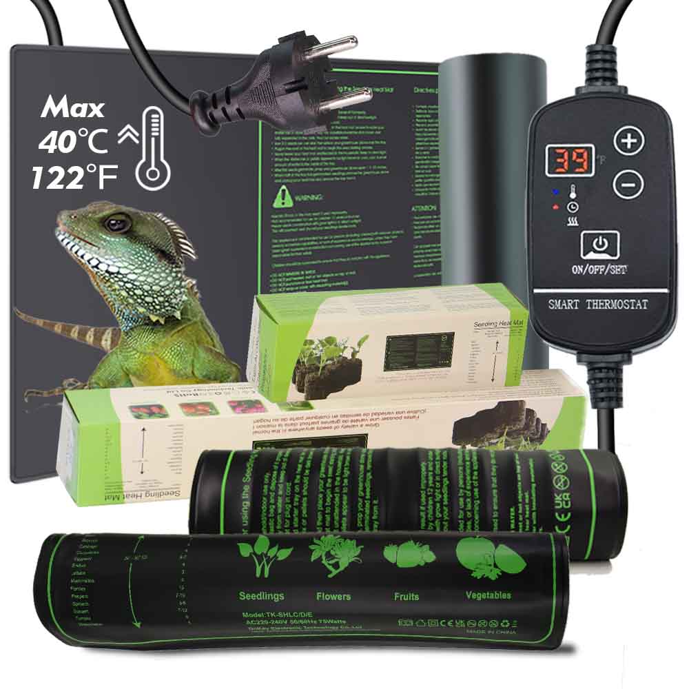 7-100w Pflanzen Heizkissen mit – Seedling Heat Mat Bewertung und Preis