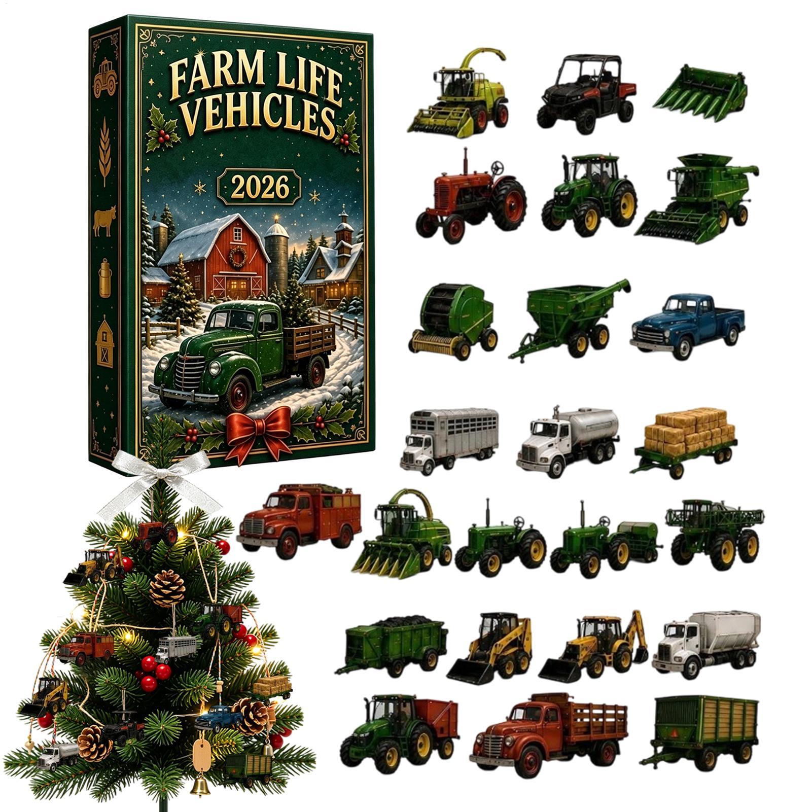 Weihnachts-Farmfahrzeuge-Kalen – Agriculture Farming For Kids Bewertung und Preis