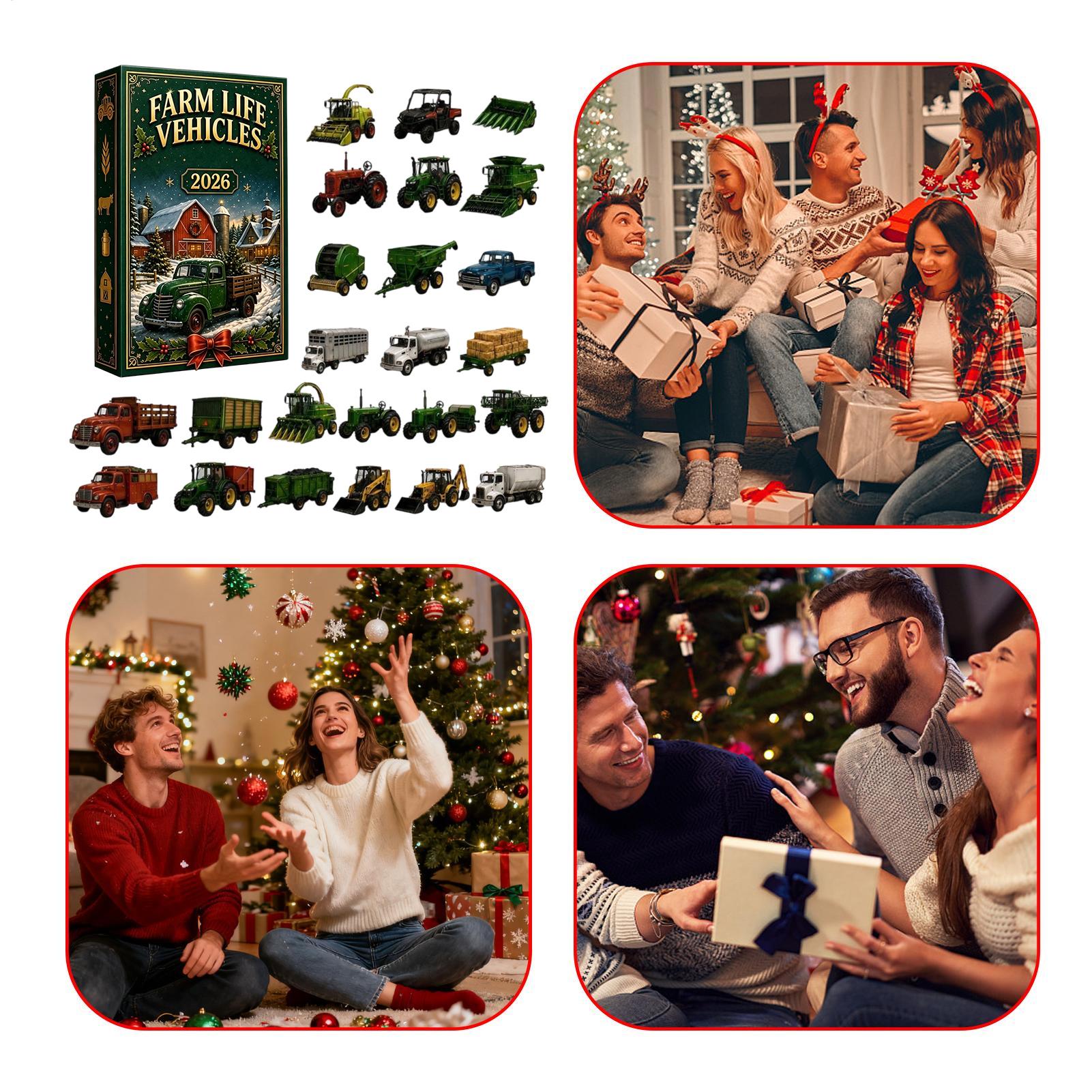 Weihnachts-Farmfahrzeuge-Kalen – Agriculture Farming For Kids Bewertung und Preis