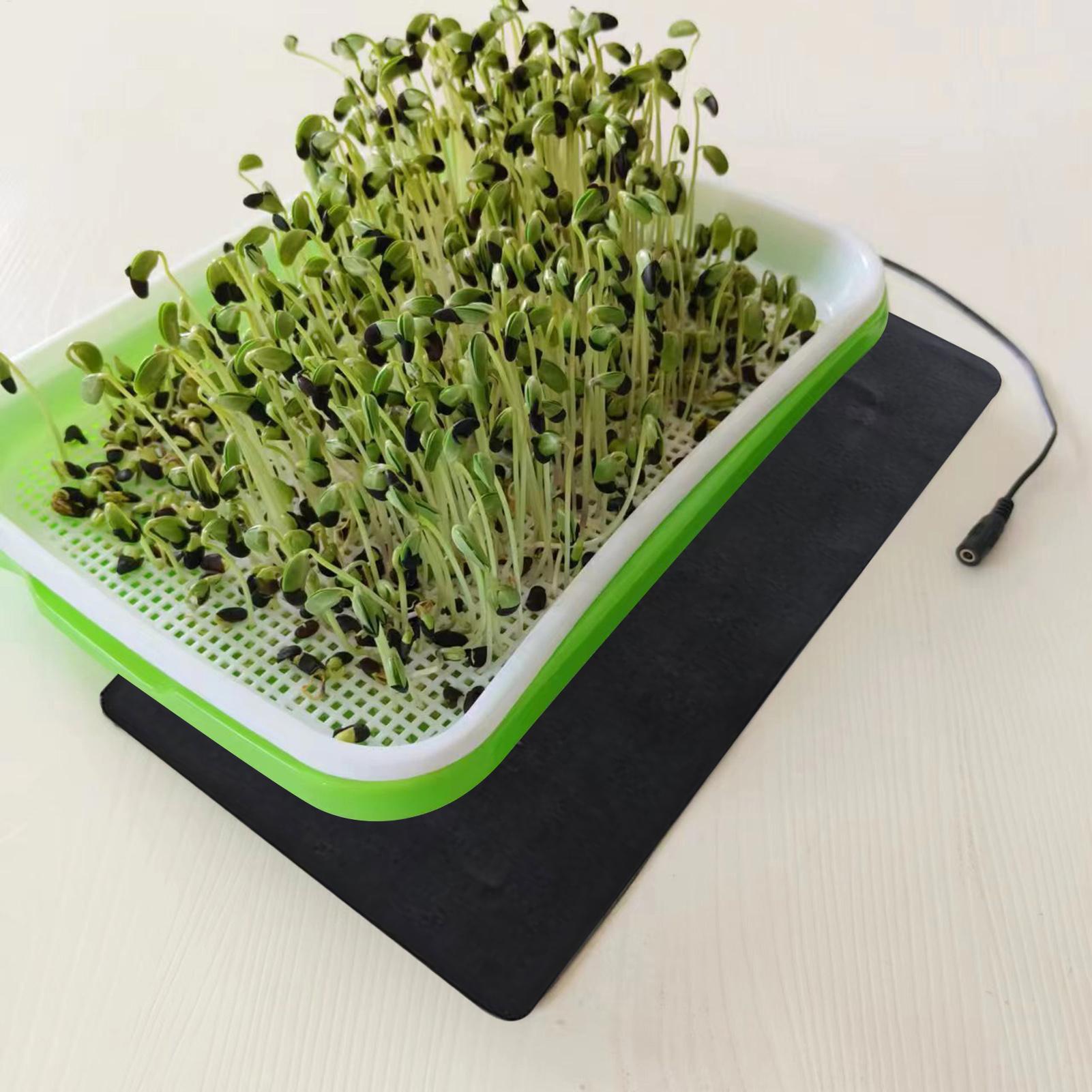 Pflanzenwärmematte 5V 2A 8.5W  – Seedling Heat Mat Bewertung und Preis